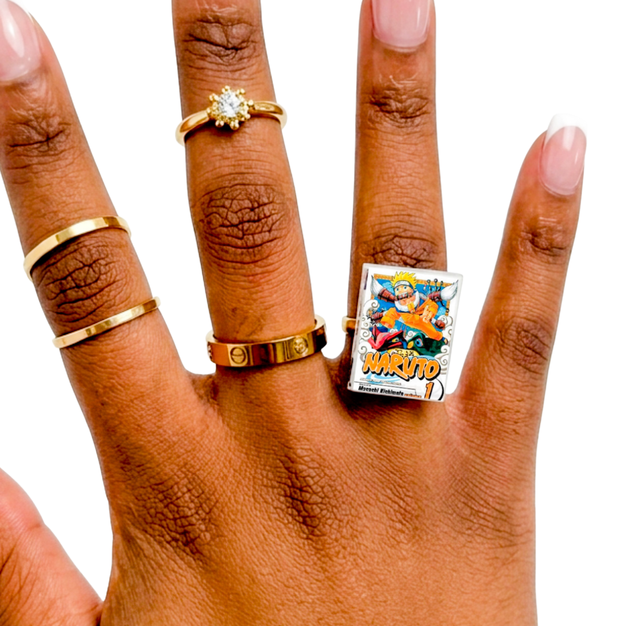 BELIEVE IT! INSPIRED MANGA RING