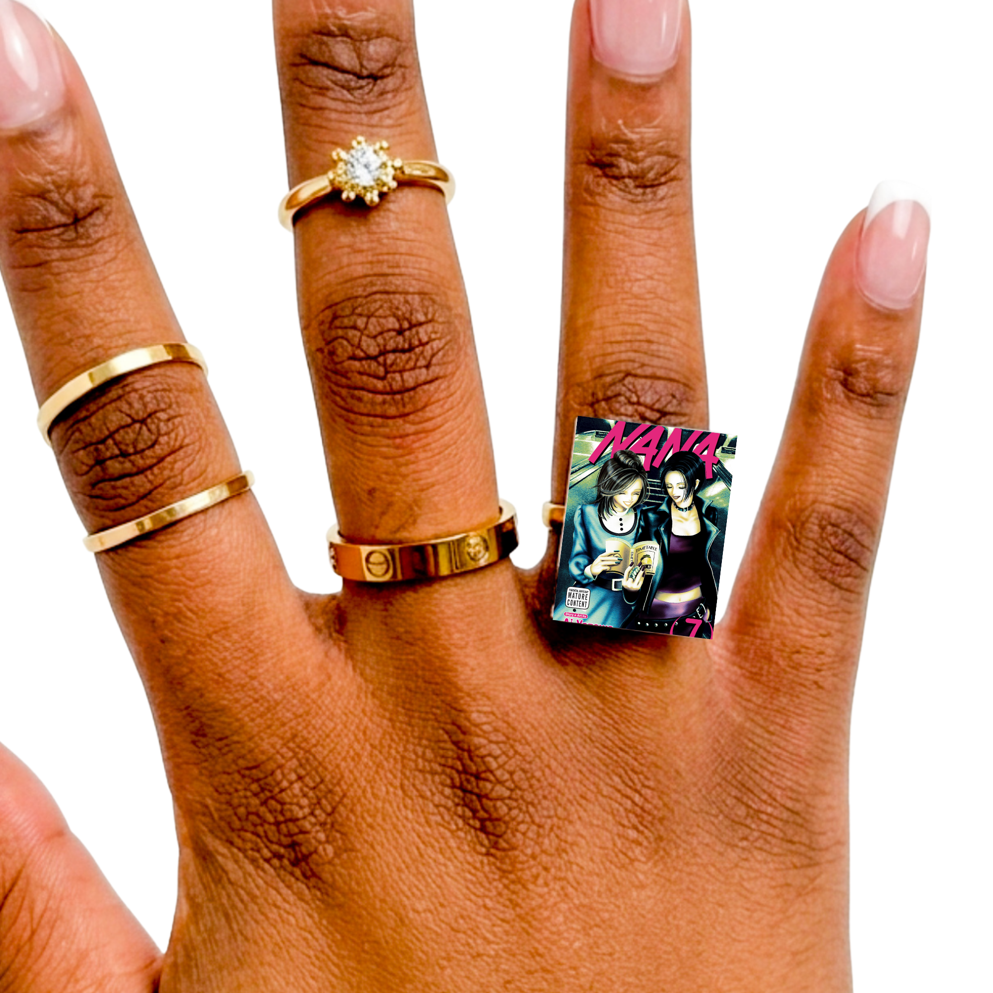 NA INSPIRED MANGA RING