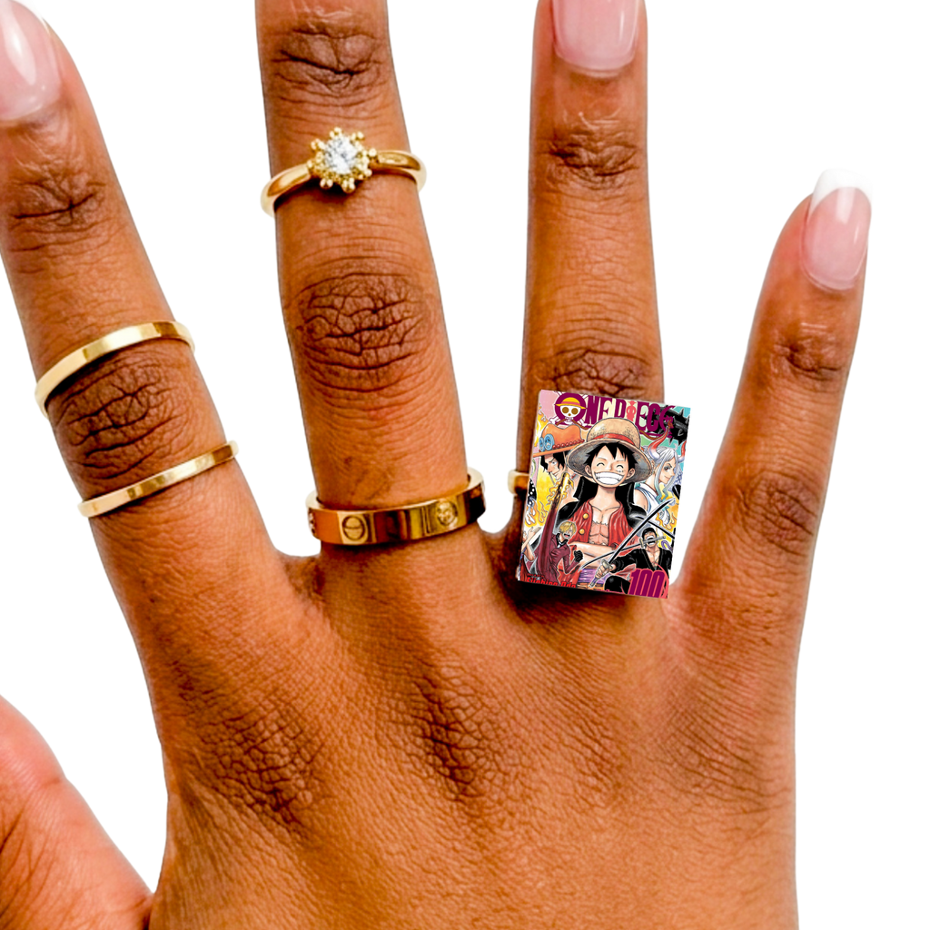 A PIECE INSPIRED MANGA RING