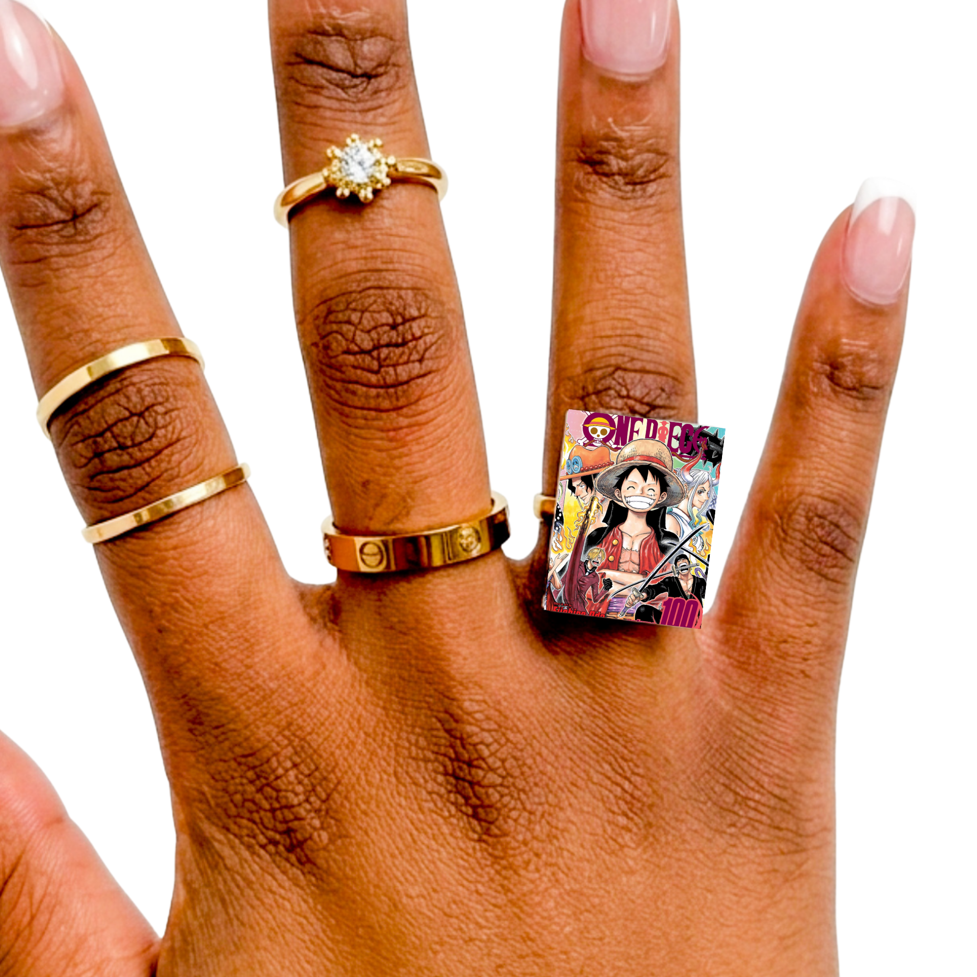 A PIECE INSPIRED MANGA RING