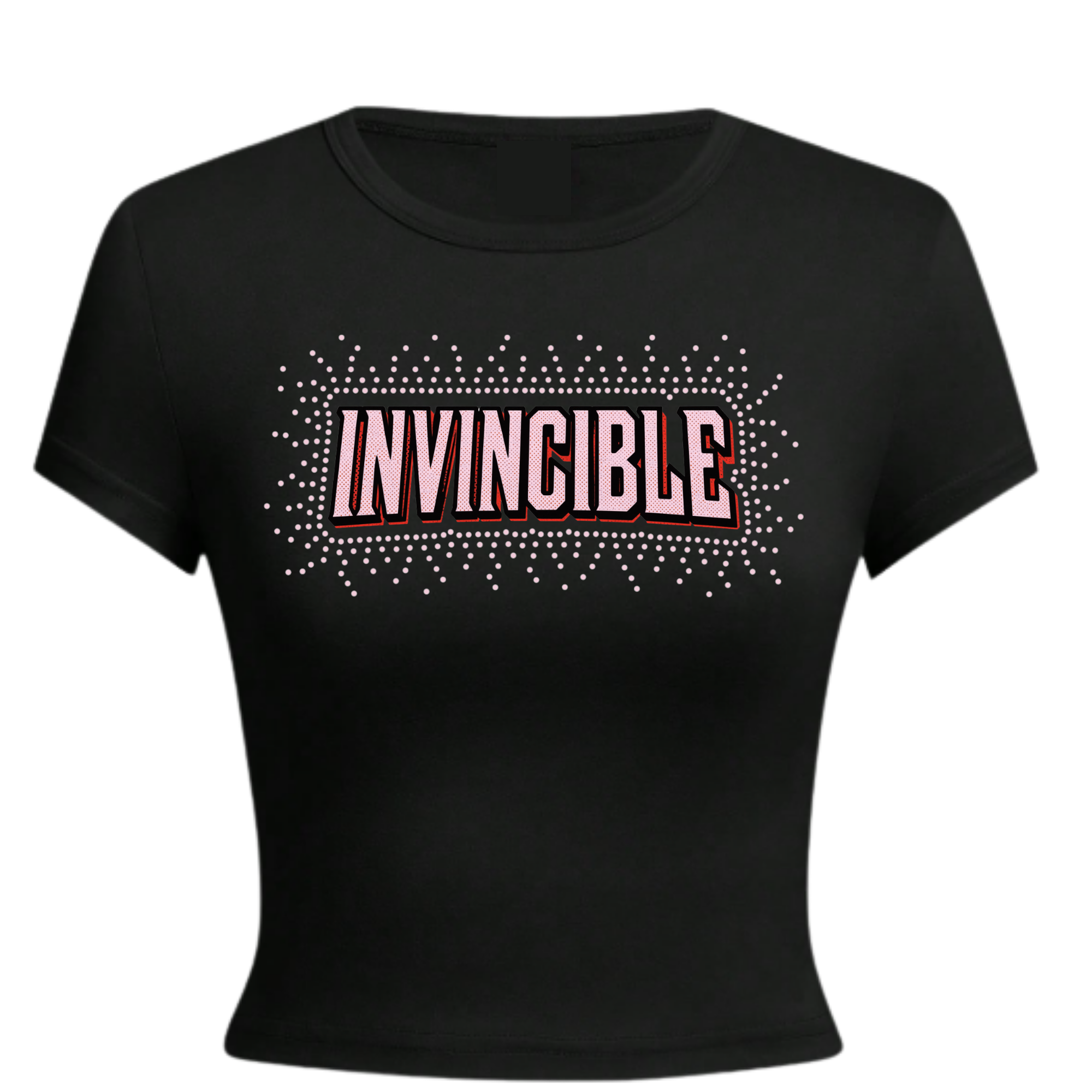 INVINCIBLE  TOP RHINESTONE