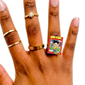 DRAGON INSPIRED MANGA RING
