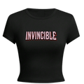 INVINCIBLE TOP BLACK
