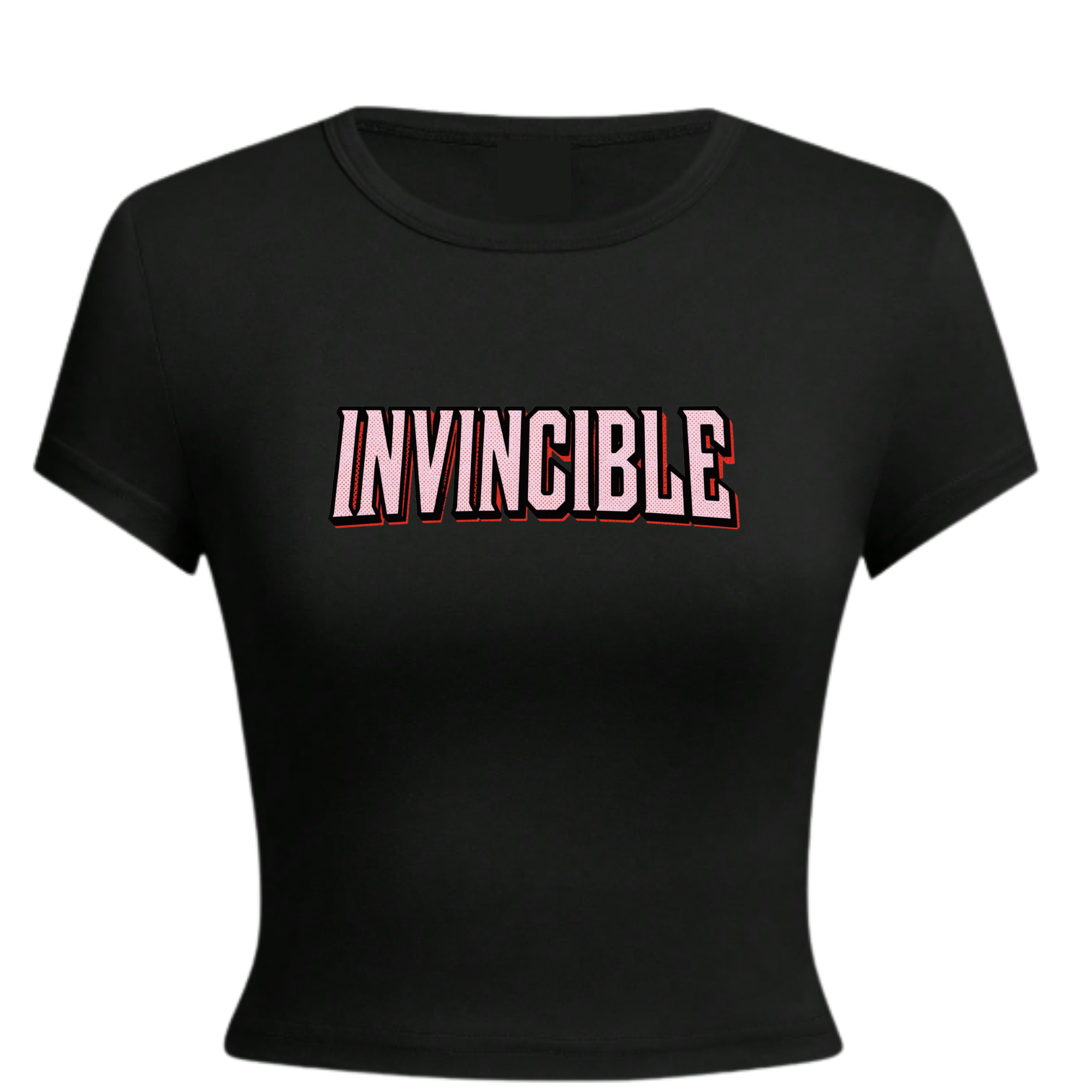 INVINCIBLE TOP BLACK
