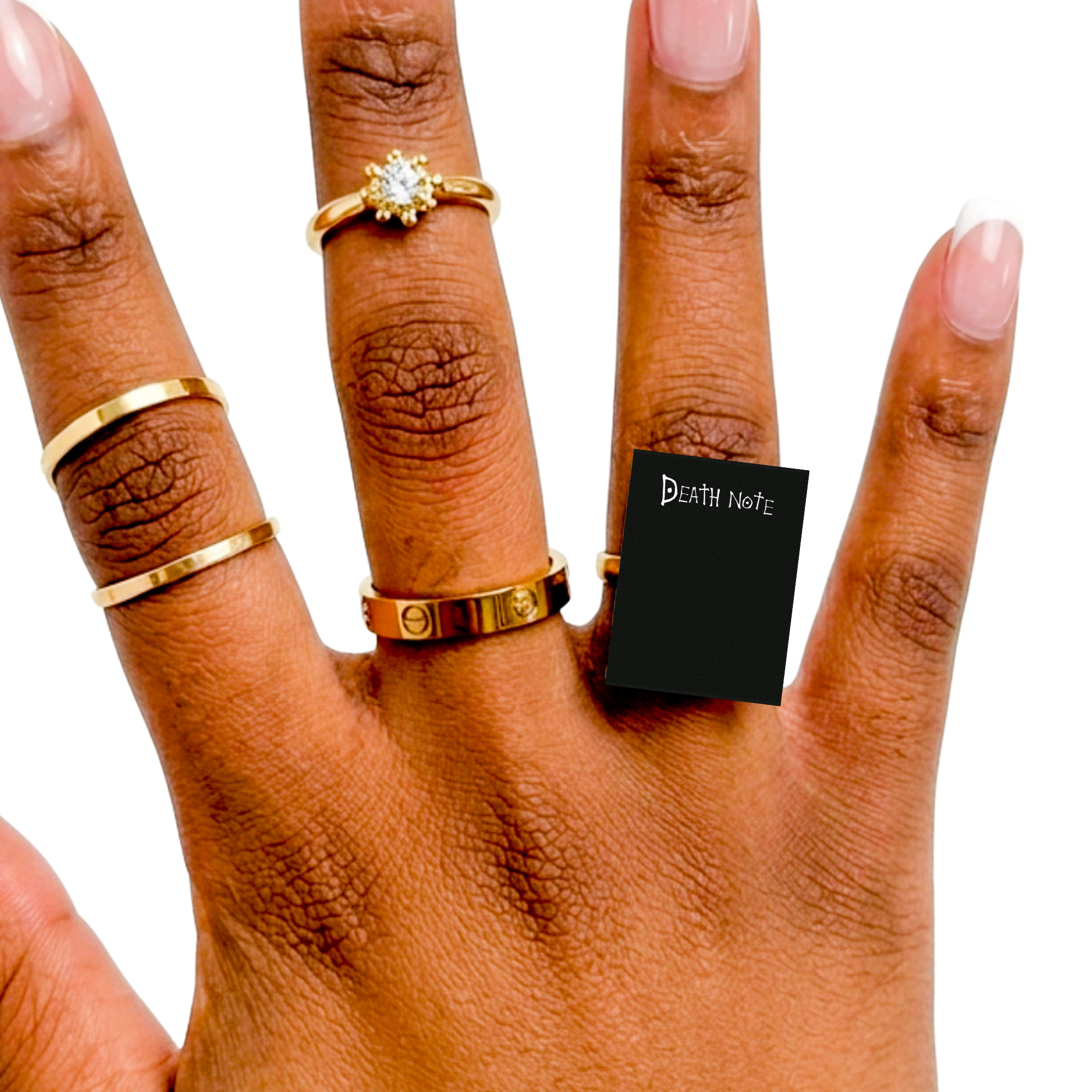 DEATH INSPIRED MANGA RING