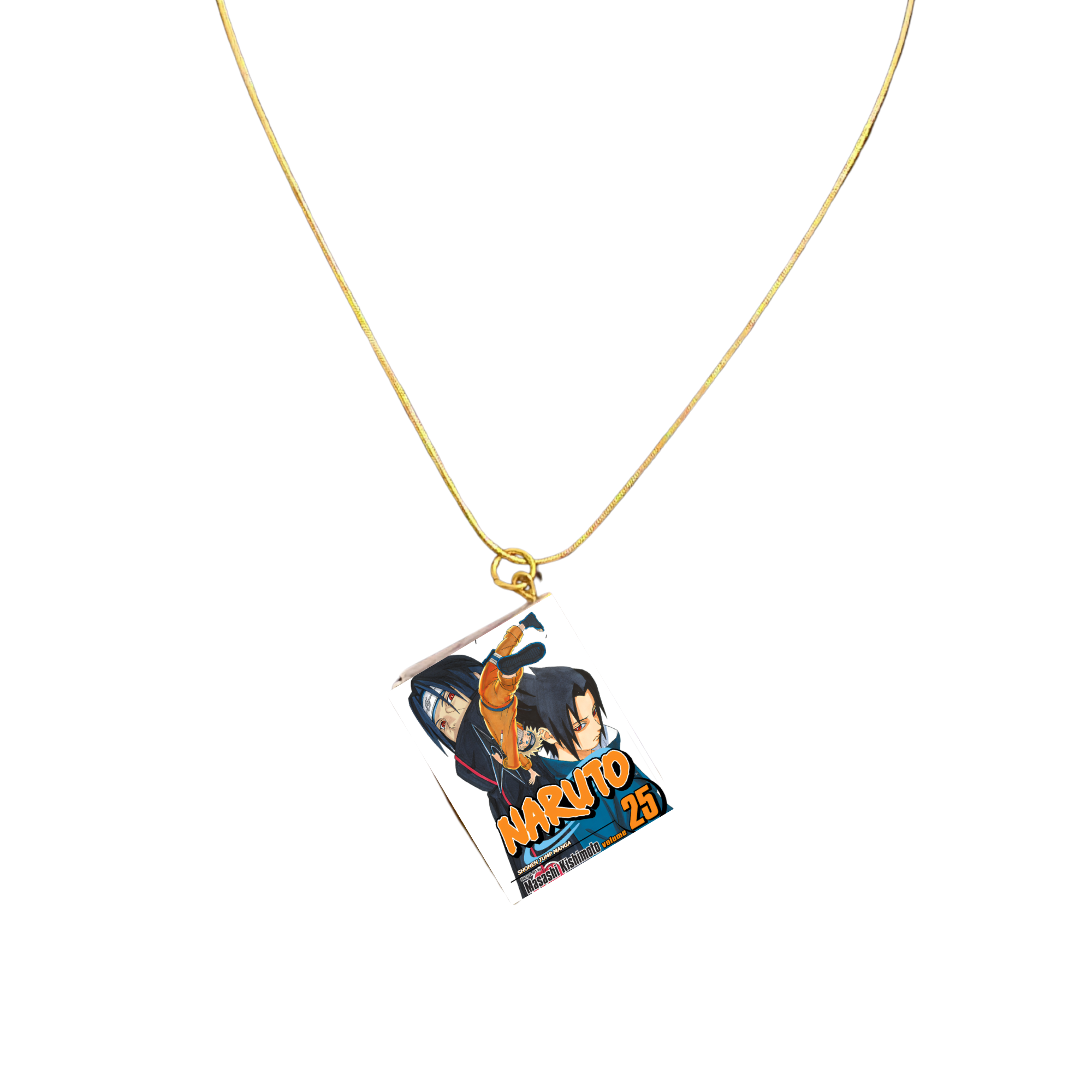 UCHIHA BROTHERS INSPIRED MANGA NECKLACE