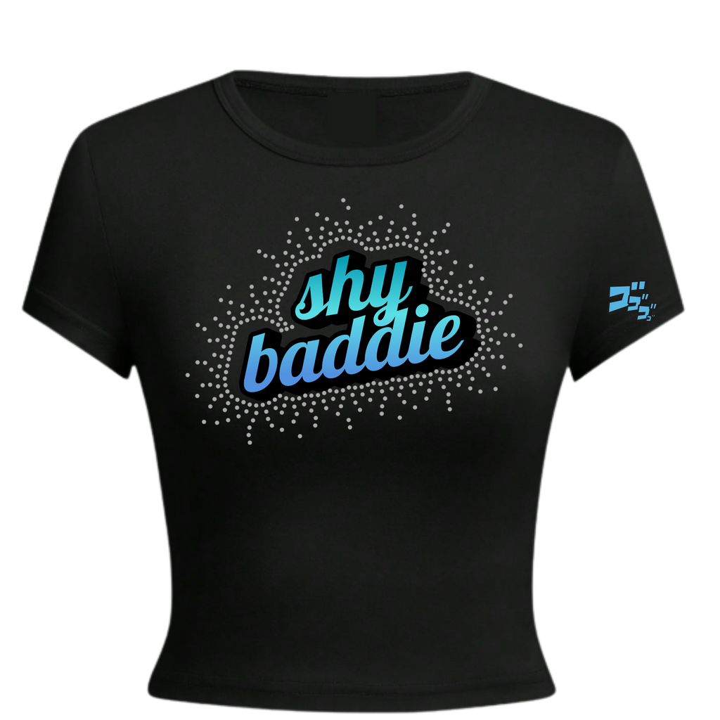 SHY BADDIE TOP RHINESTONE