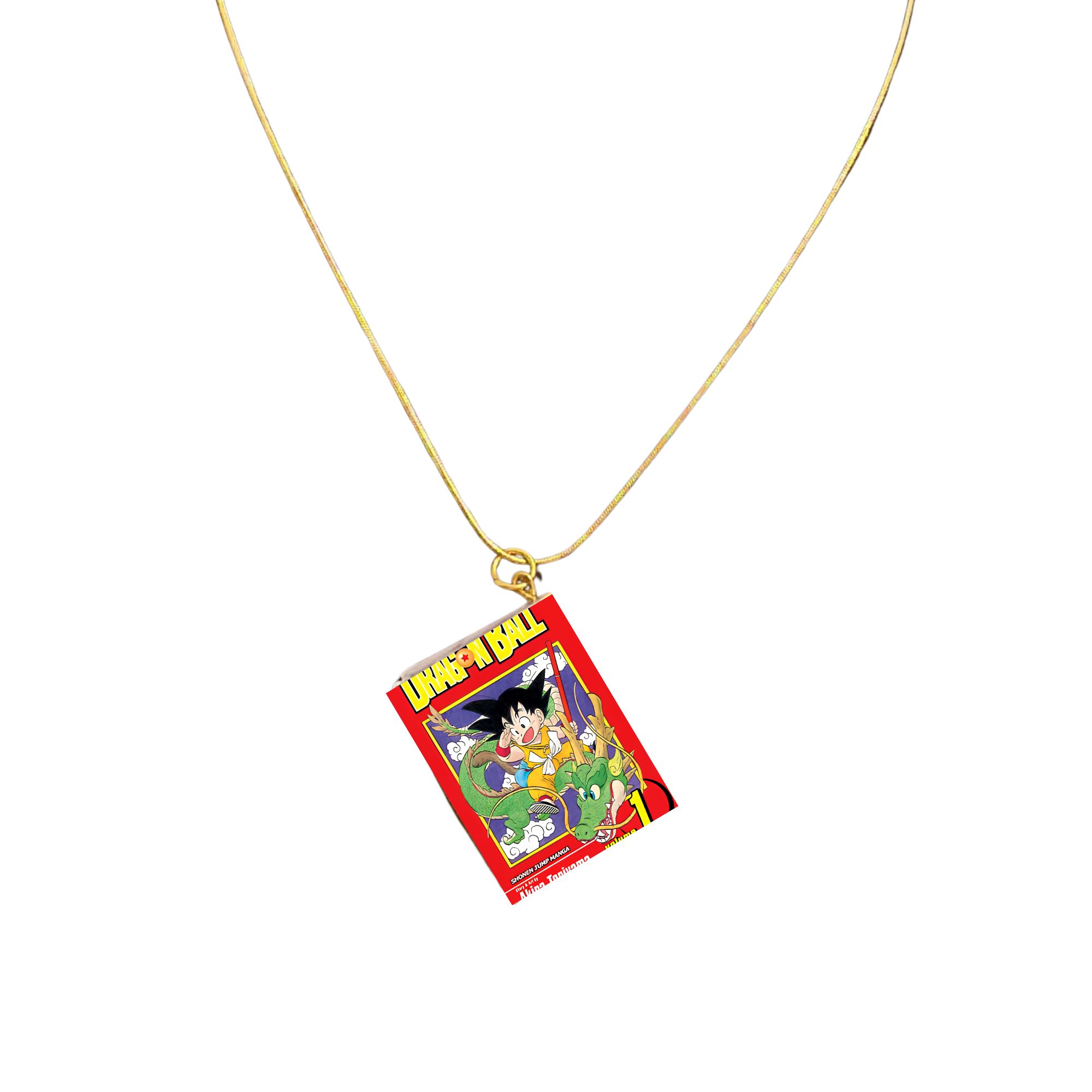 DRAGON INSPIRED MANGA NECKLACE