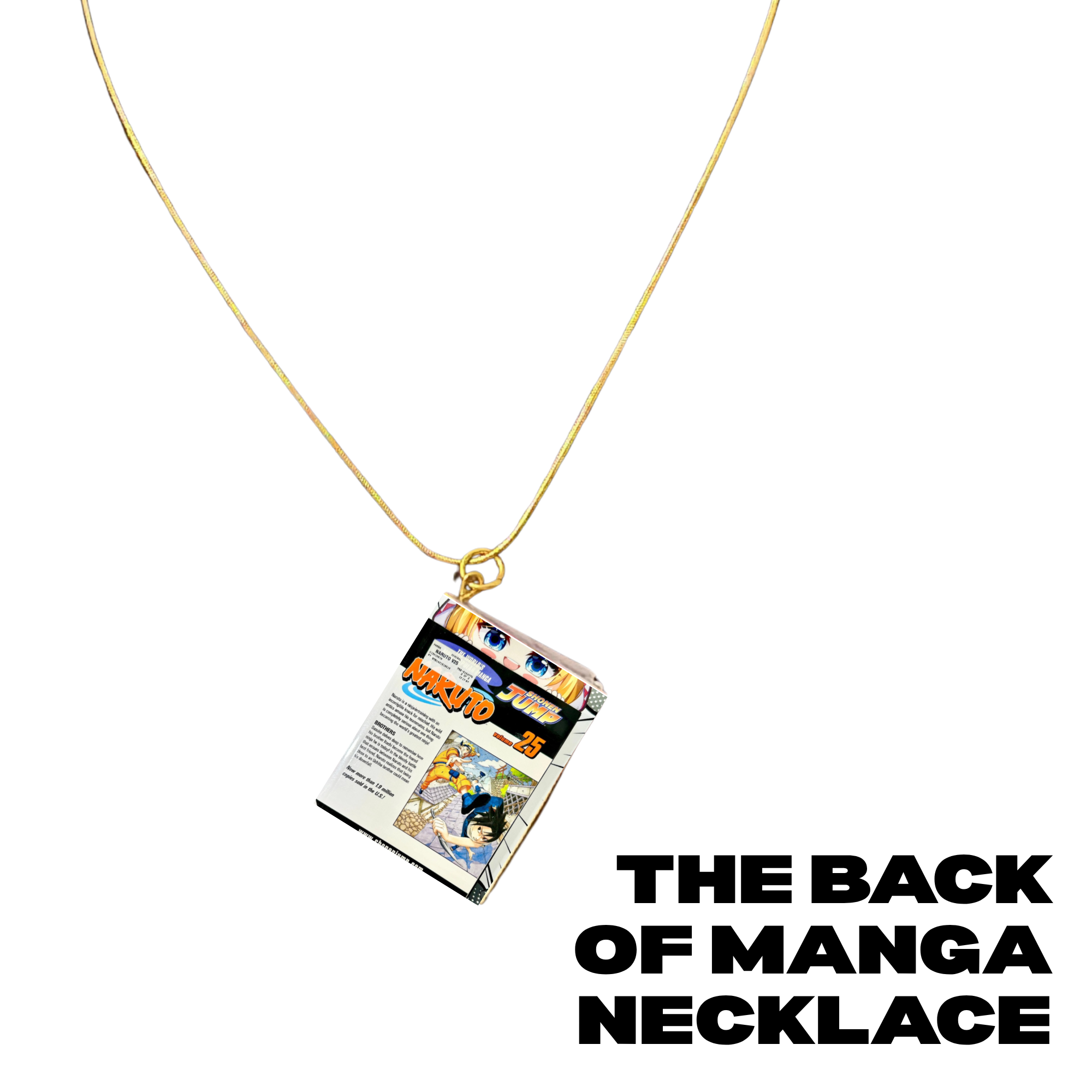 UCHIHA BROTHERS INSPIRED MANGA NECKLACE