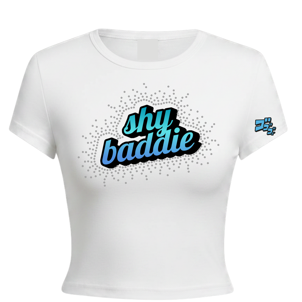 SHY BADDIE TOP RHINESTONE