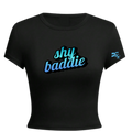 SHY BADDIE TOP BLACK