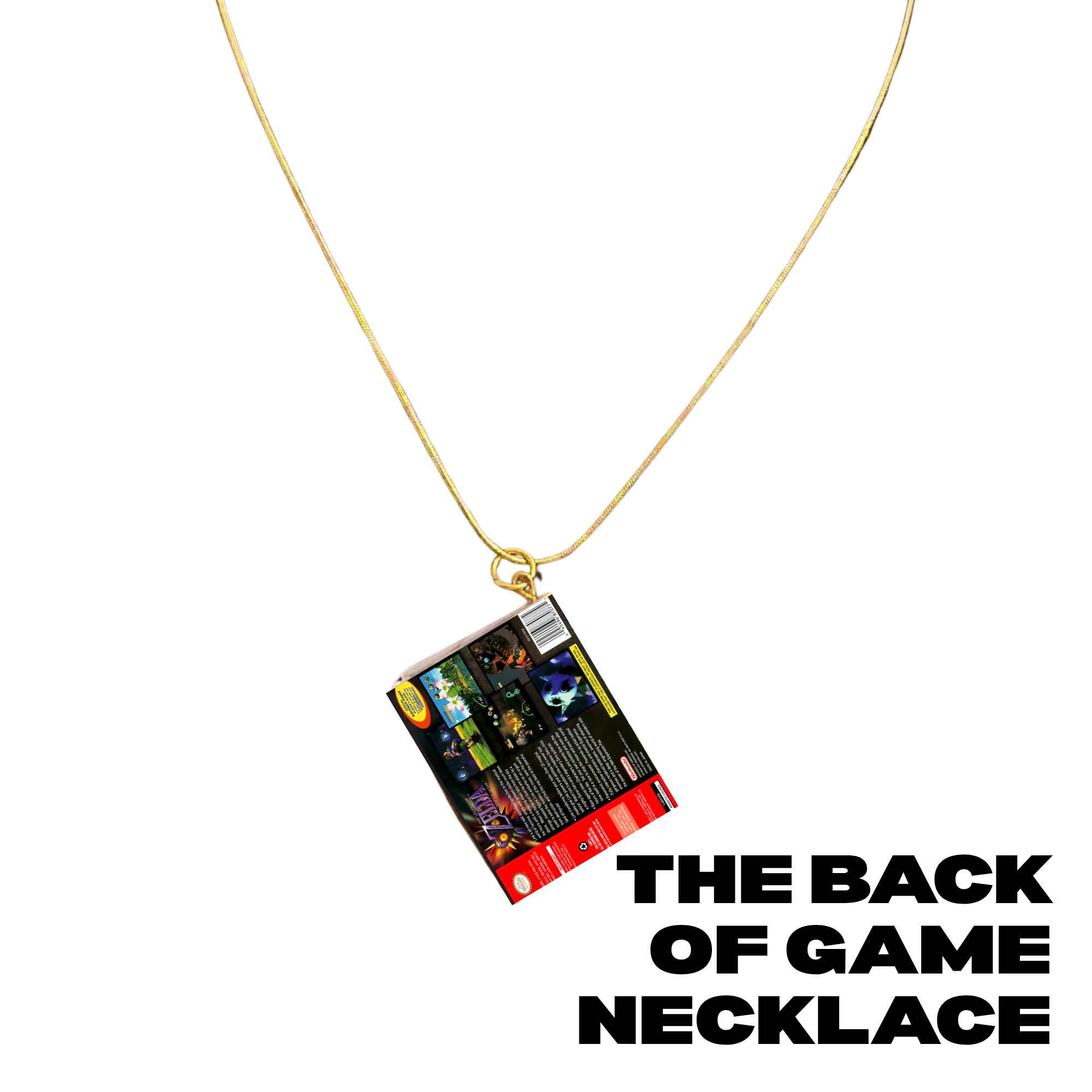 ZEL RETRO INSPIRED GAME NECKLACE