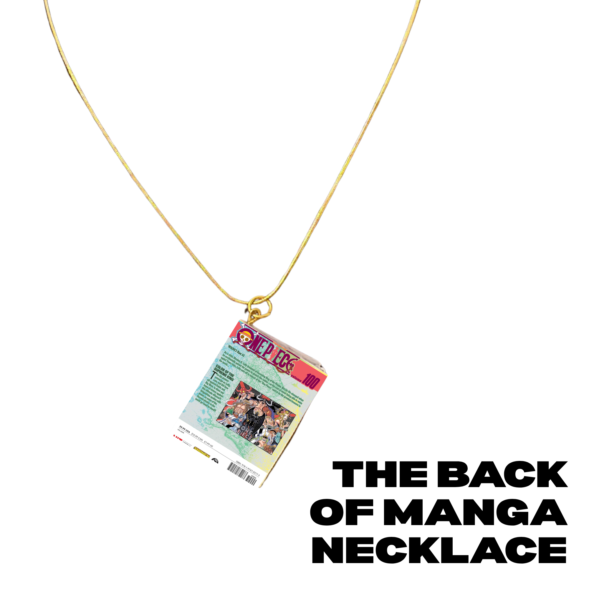 A PIECE INSPIRED MANGA NECKLACE