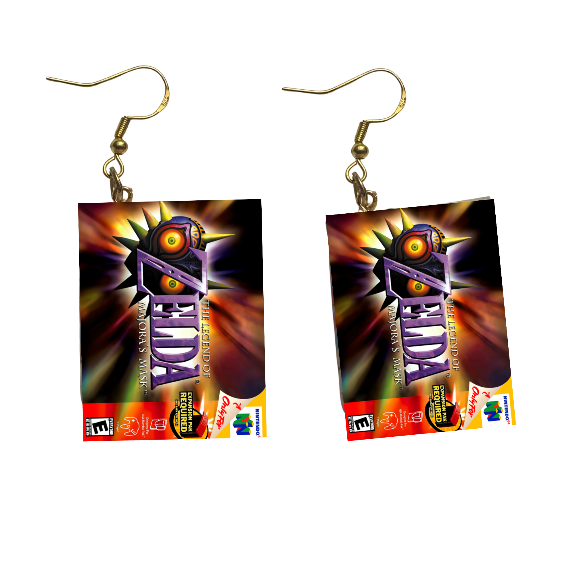 ZEL RETRO INSPIRED GAME EARRINGS