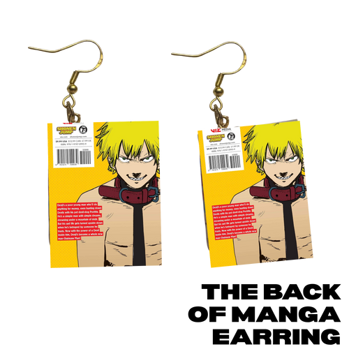 CHAINSAW INSPIRED EARRINGS