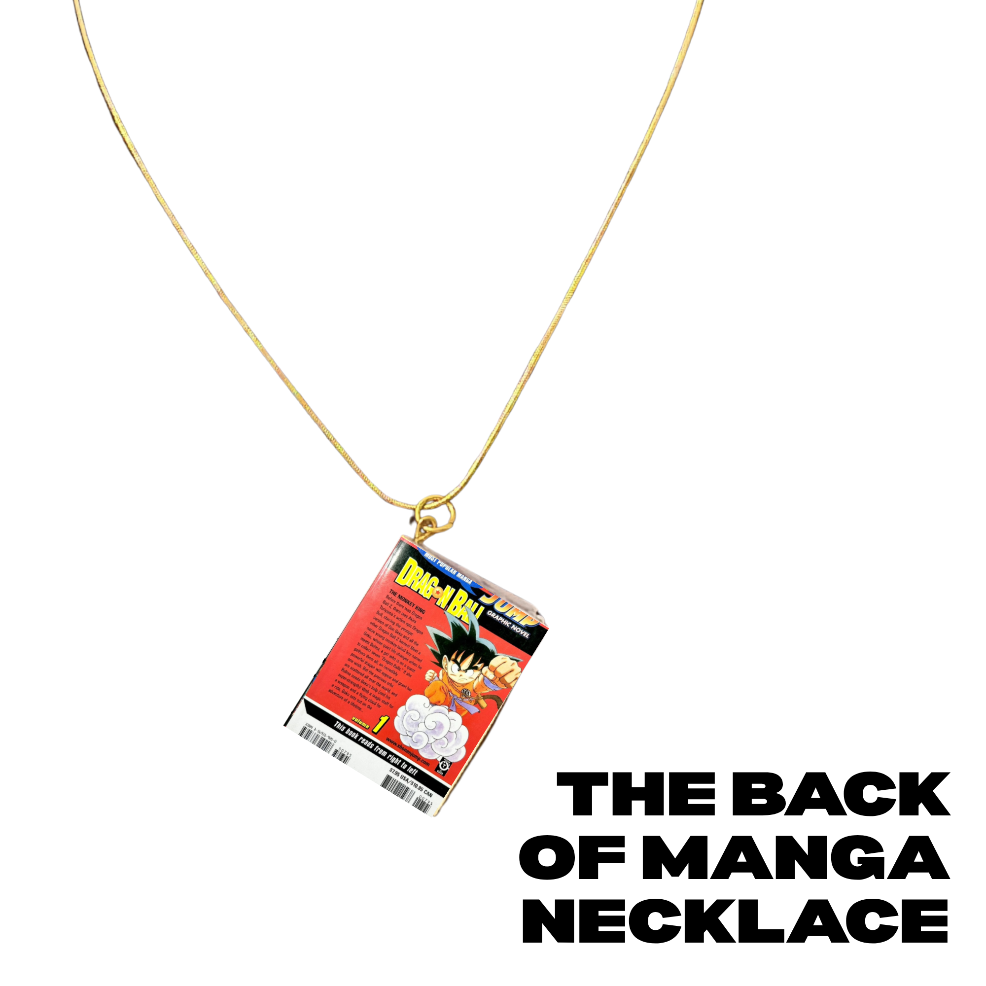 DRAGON INSPIRED MANGA NECKLACE